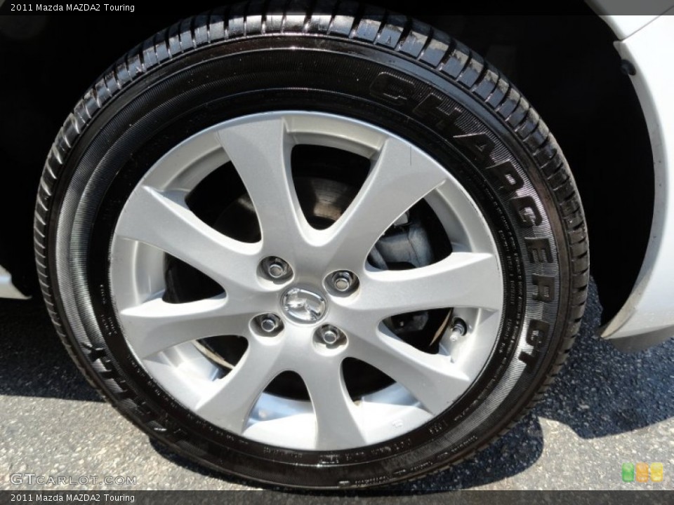 2011 Mazda MAZDA2 Touring Wheel and Tire Photo #51654685