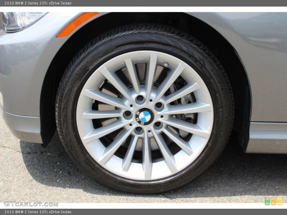 2010 BMW 3 Series 335i xDrive Sedan Wheel and Tire Photo #51655423