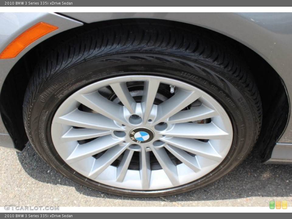 2010 BMW 3 Series 335i xDrive Sedan Wheel and Tire Photo #51655477