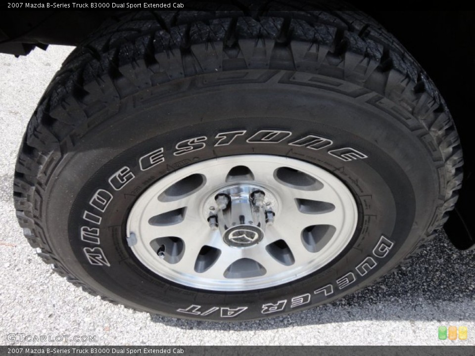 2007 Mazda B-Series Truck B3000 Dual Sport Extended Cab Wheel and Tire Photo #51658849
