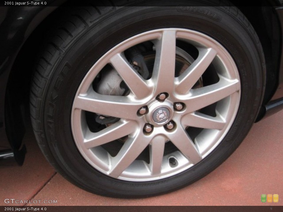 2001 Jaguar S-Type 4.0 Wheel and Tire Photo #51661465