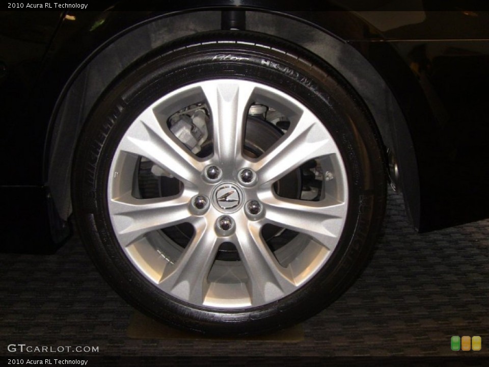 2010 Acura RL Technology Wheel and Tire Photo #51661981