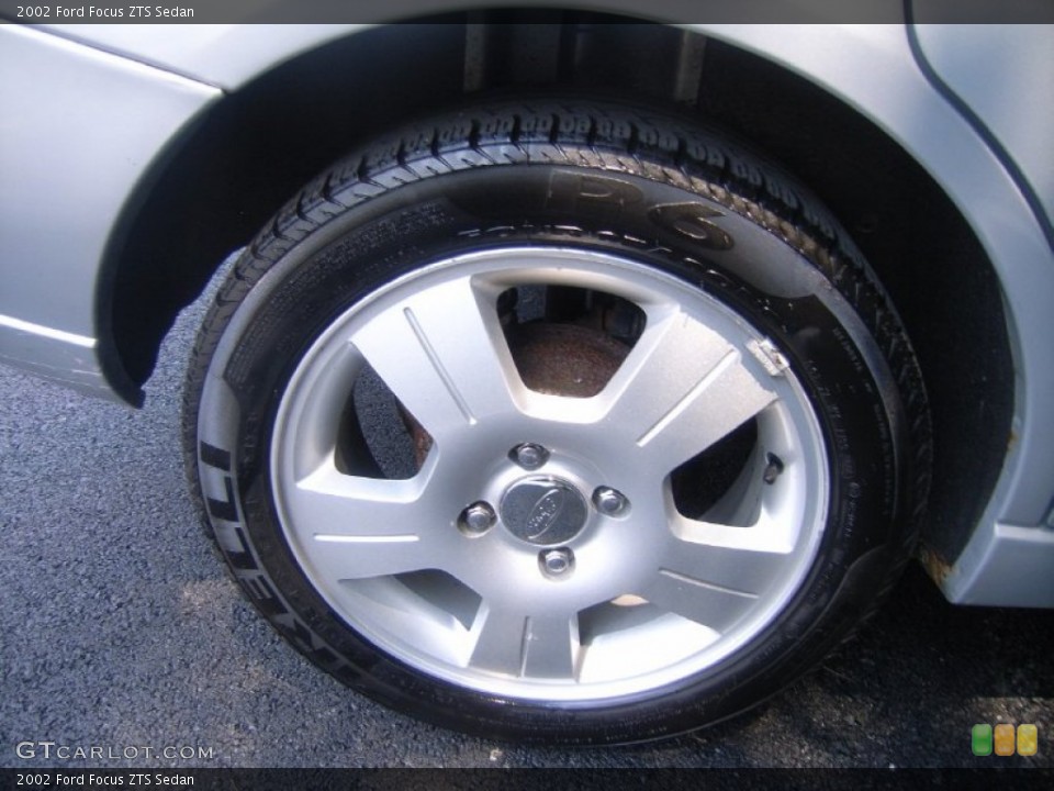 2002 Ford Focus ZTS Sedan Wheel and Tire Photo #51663565