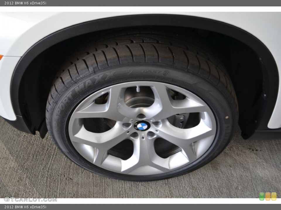 2012 BMW X6 xDrive35i Wheel and Tire Photo #51664621