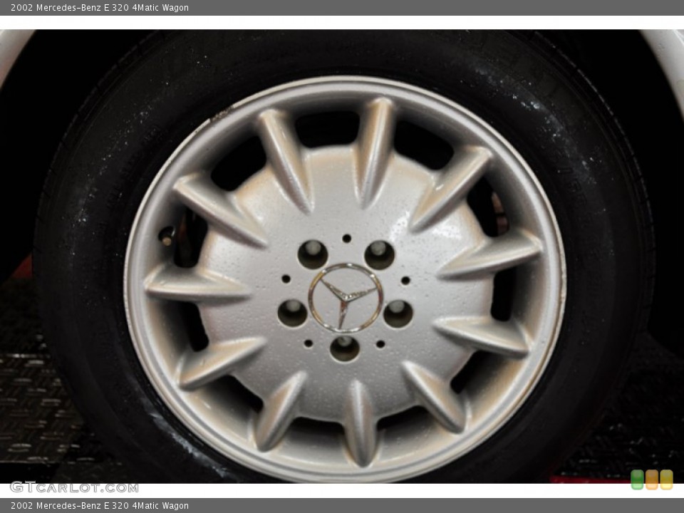 2002 Mercedes-Benz E 320 4Matic Wagon Wheel and Tire Photo #51664906