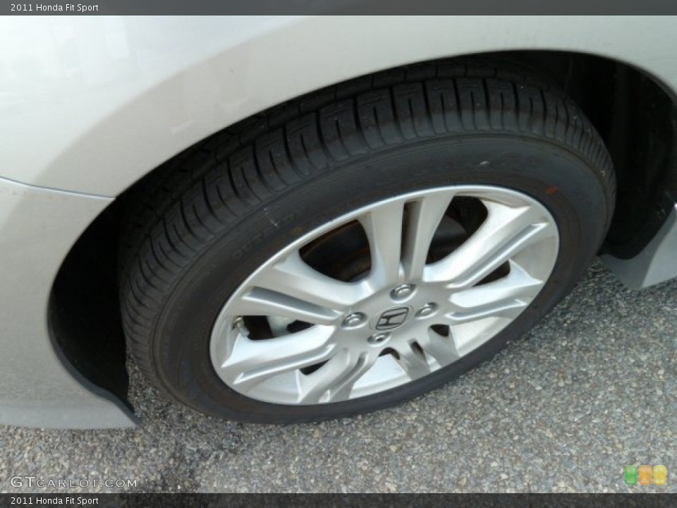 2011 Honda Fit Sport Wheel and Tire Photo #51668467