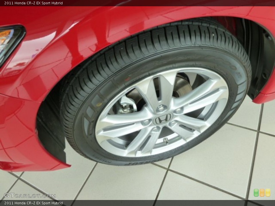 2011 Honda CR-Z EX Sport Hybrid Wheel and Tire Photo #51668995