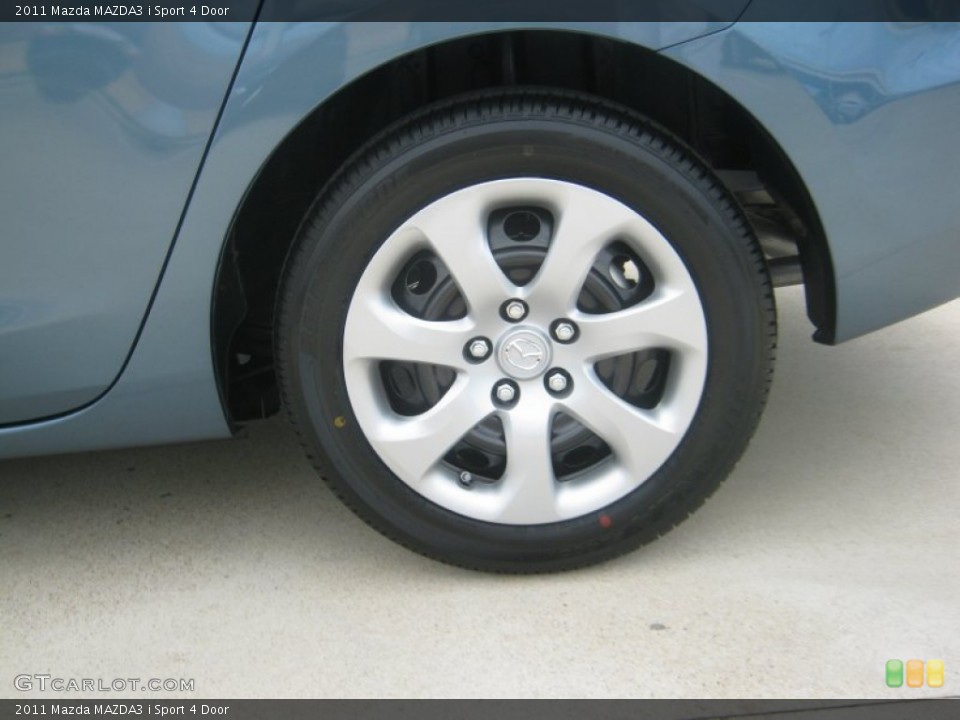 2011 Mazda MAZDA3 i Sport 4 Door Wheel and Tire Photo #51671658