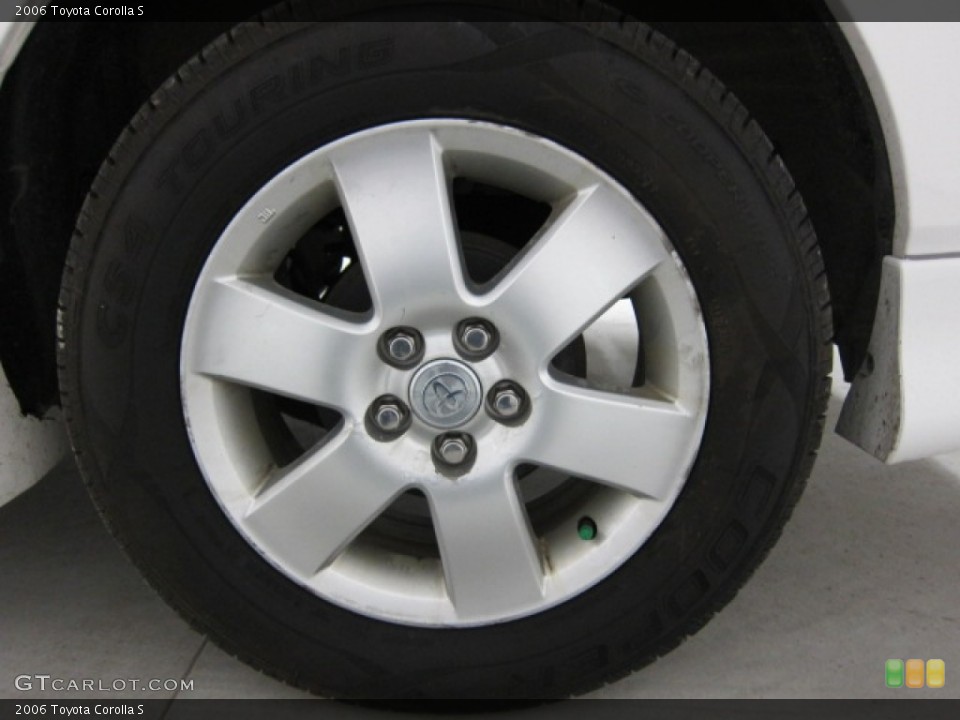 2006 Toyota Corolla S Wheel and Tire Photo #51672282
