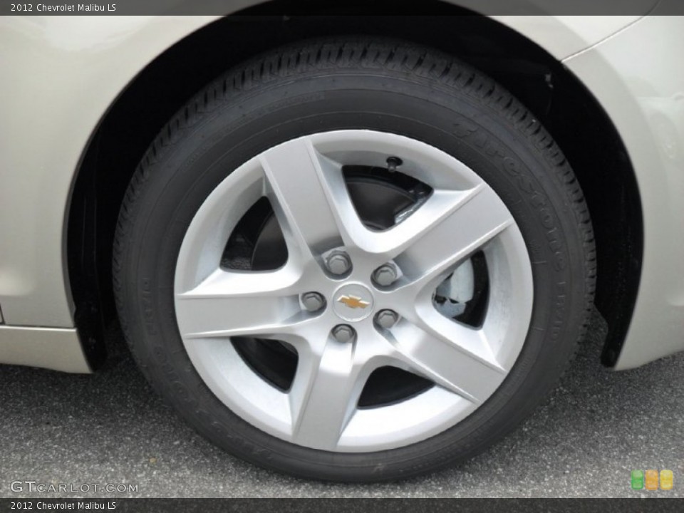 2012 Chevrolet Malibu LS Wheel and Tire Photo #51676302