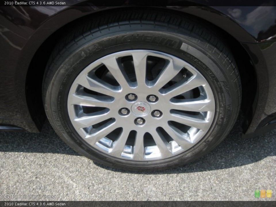 2010 Cadillac CTS 4 3.6 AWD Sedan Wheel and Tire Photo #51686610