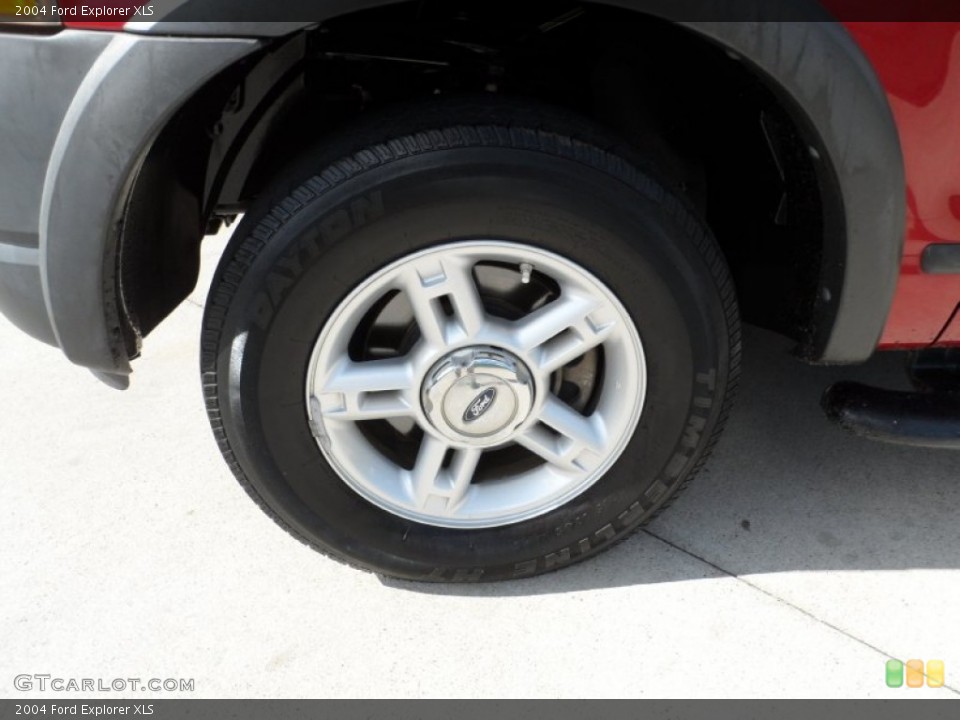 2004 Ford Explorer XLS Wheel and Tire Photo #51692899