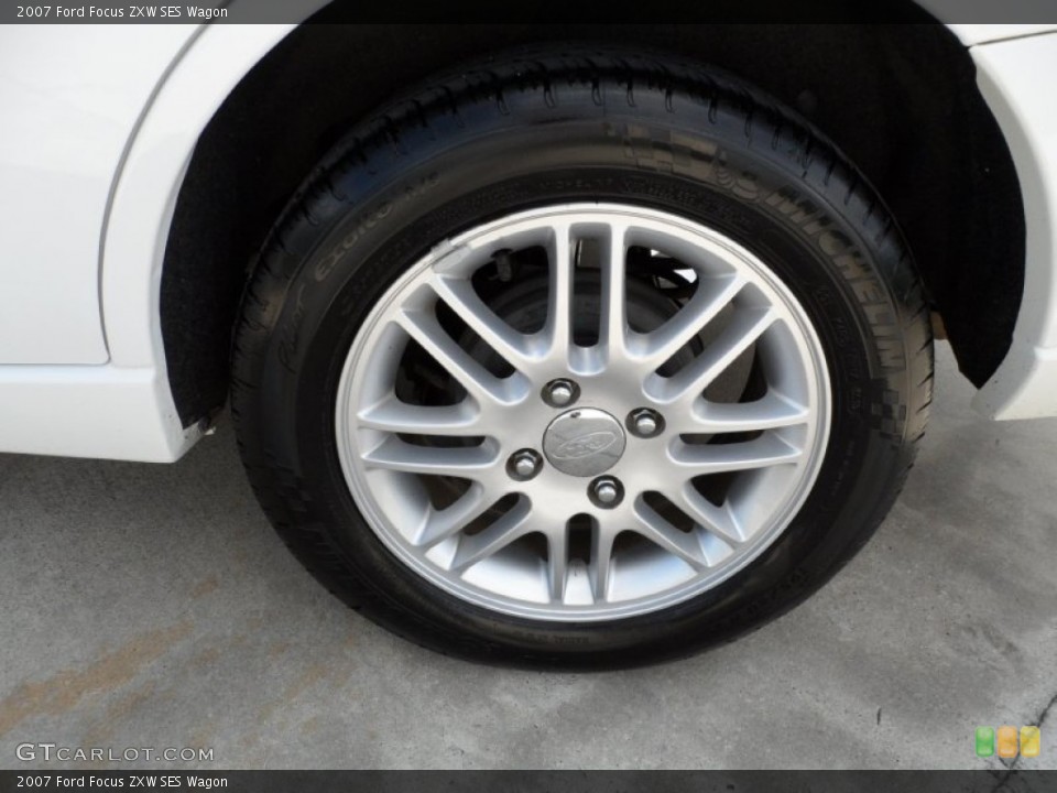 2007 Ford Focus ZXW SES Wagon Wheel and Tire Photo #51695053
