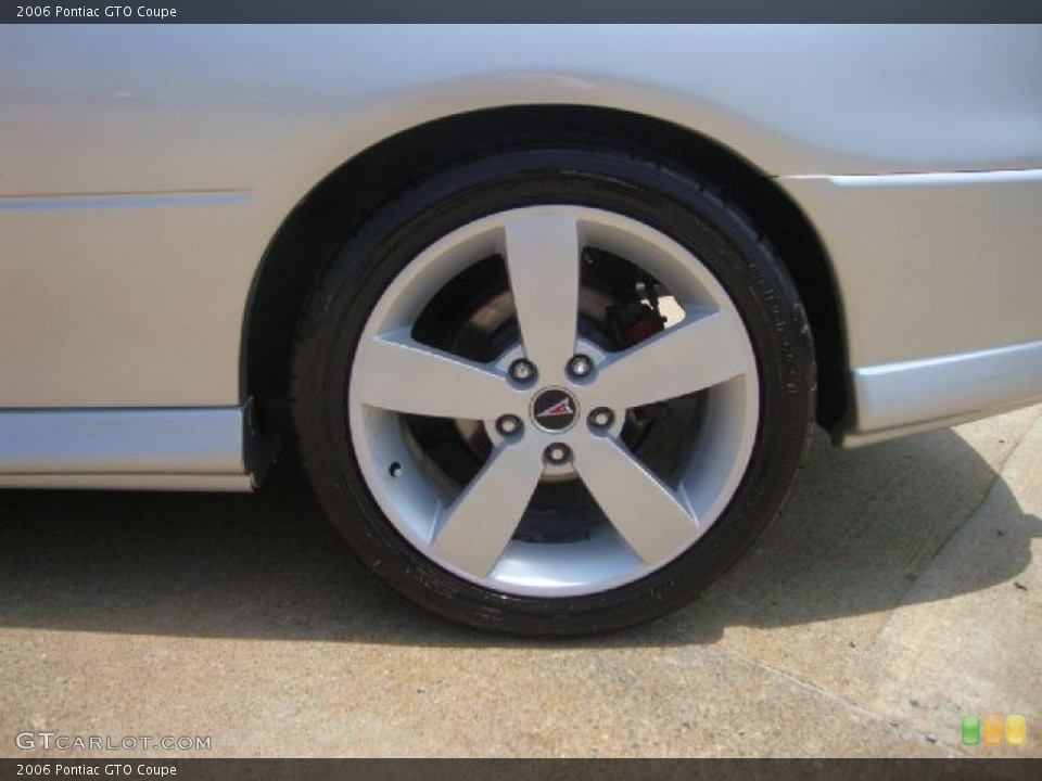 2006 Pontiac GTO Coupe Wheel and Tire Photo #51701095