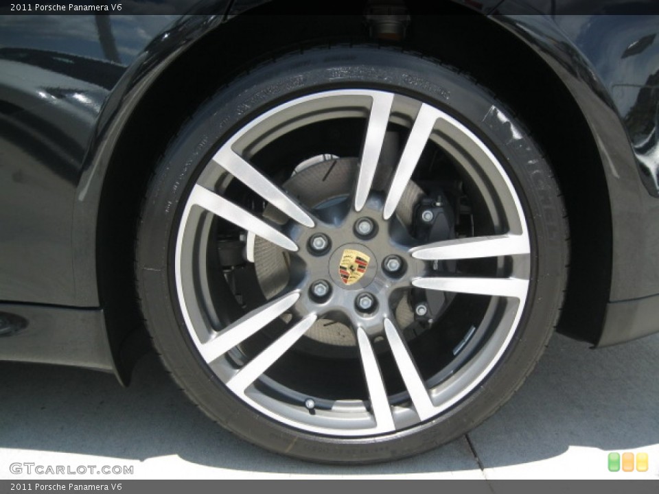 2011 Porsche Panamera V6 Wheel and Tire Photo #51702361