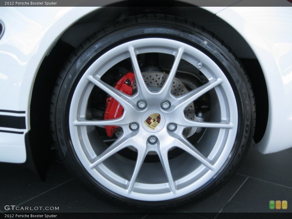 2012 Porsche Boxster Spyder Wheel and Tire Photo #51702817