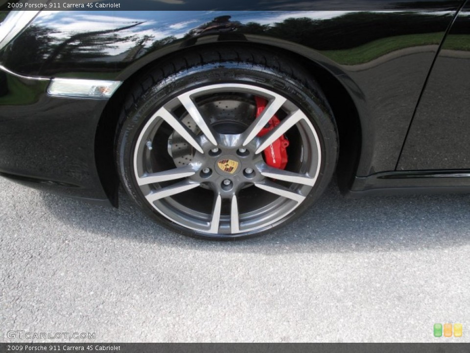 2009 Porsche 911 Carrera 4S Cabriolet Wheel and Tire Photo #51707830