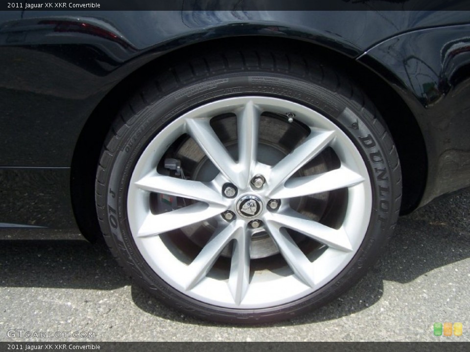 2011 Jaguar XK XKR Convertible Wheel and Tire Photo #51711763