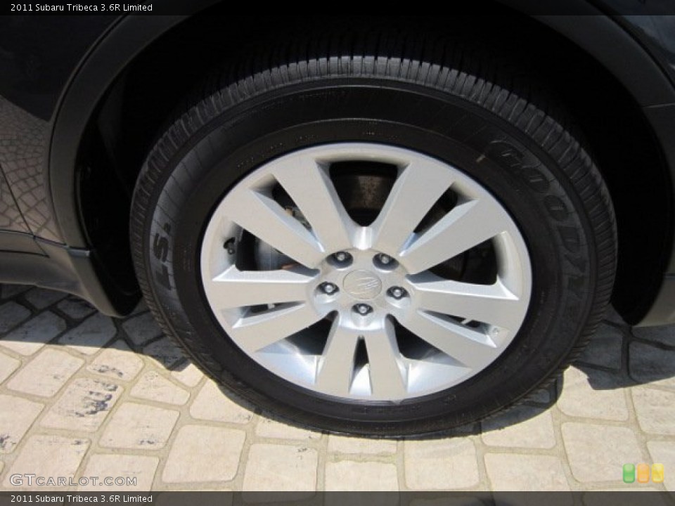 2011 Subaru Tribeca 3.6R Limited Wheel and Tire Photo #51722173