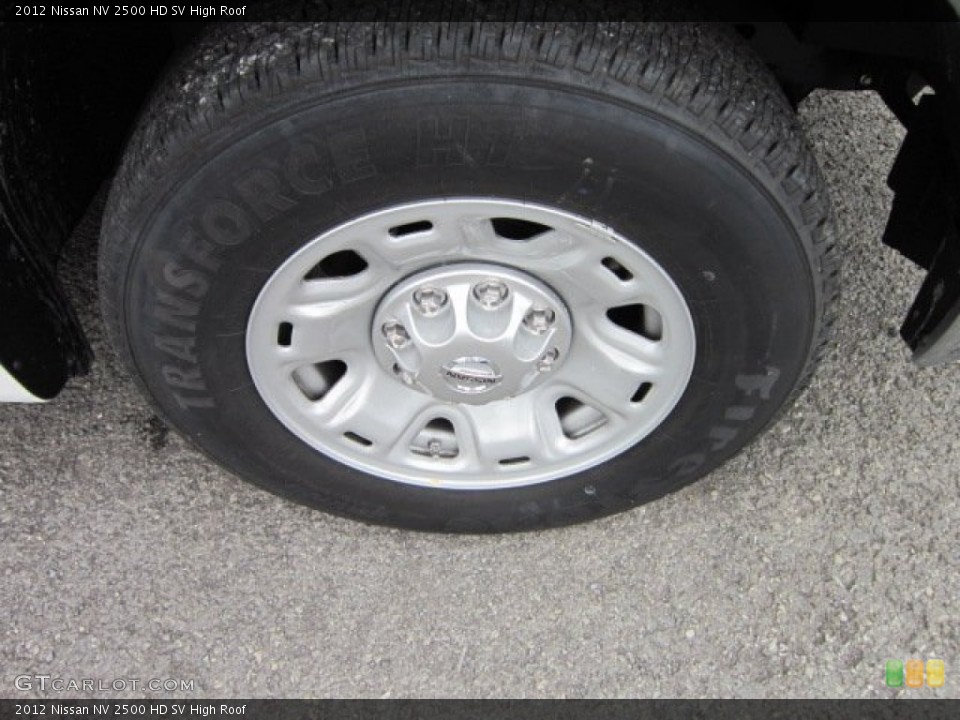 2012 Nissan NV 2500 HD SV High Roof Wheel and Tire Photo #51722653