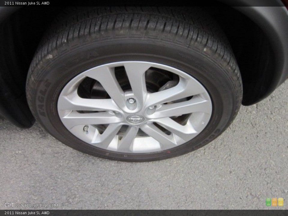 2011 Nissan Juke SL AWD Wheel and Tire Photo #51722713