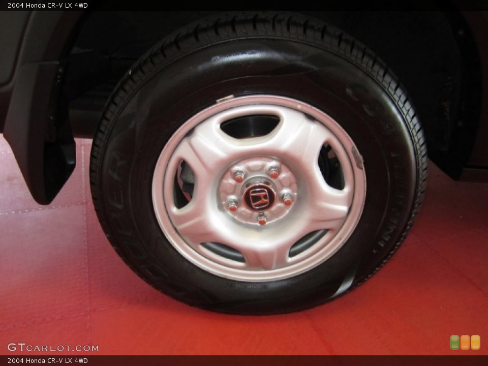 2004 Honda CR-V LX 4WD Wheel and Tire Photo #51733609