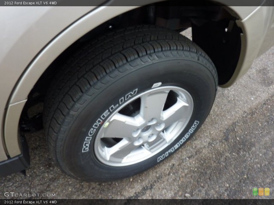 2012 Ford Escape XLT V6 4WD Wheel and Tire Photo #51738271