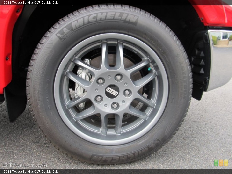 2011 Toyota Tundra X-SP Double Cab Wheel and Tire Photo #51743194