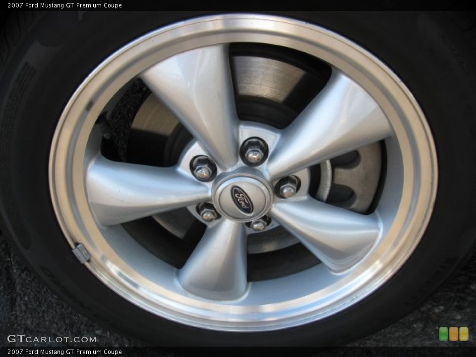 2007 Ford Mustang GT Premium Coupe Wheel and Tire Photo #51747478