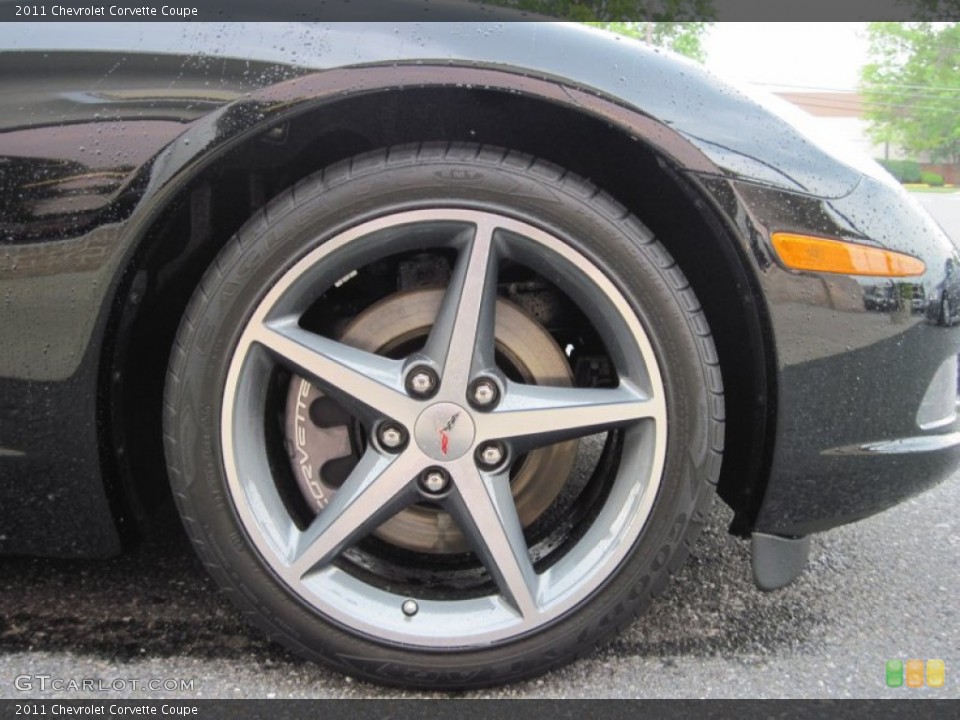 2011 Chevrolet Corvette Coupe Wheel and Tire Photo #51752227