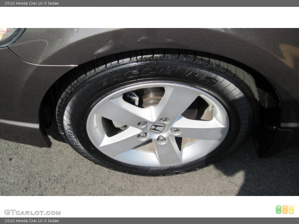 2010 Honda Civic LX-S Sedan Wheel and Tire Photo #51752533