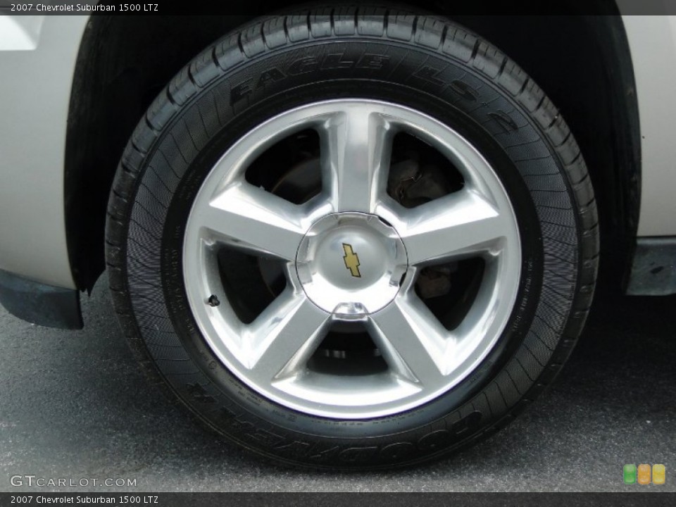 2007 Chevrolet Suburban 1500 LTZ Wheel and Tire Photo #51754615