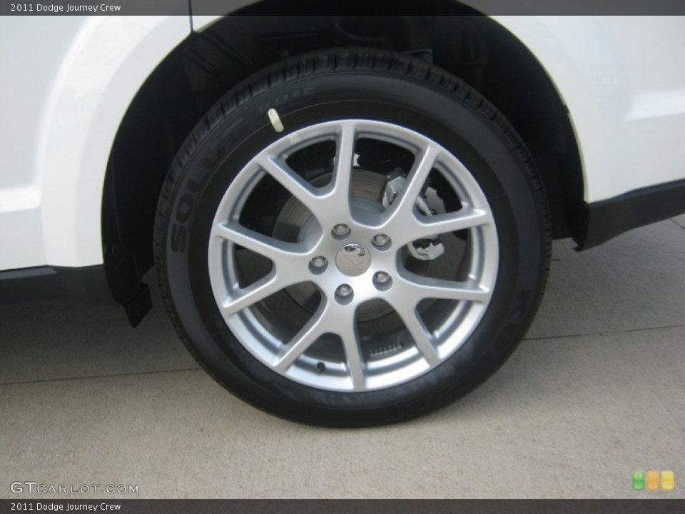 2011 Dodge Journey Crew Wheel and Tire Photo #51755356