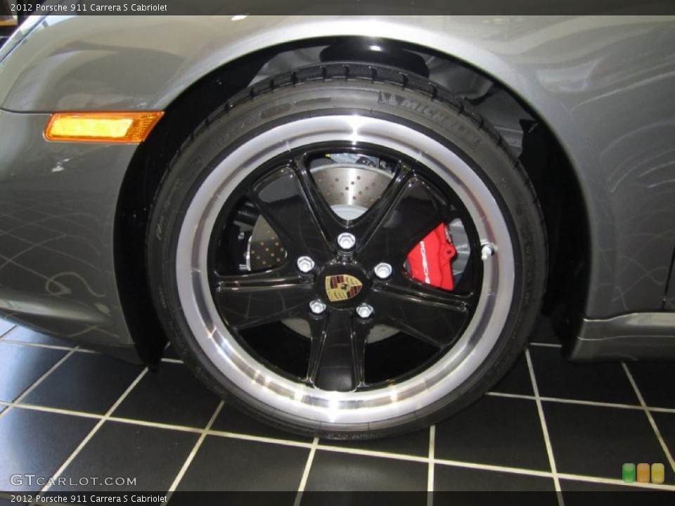 2012 Porsche 911 Carrera S Cabriolet Wheel and Tire Photo #51755404