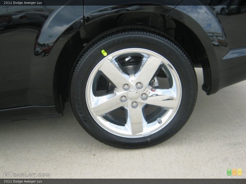 2011 Dodge Avenger Lux Wheel and Tire Photo #51756124