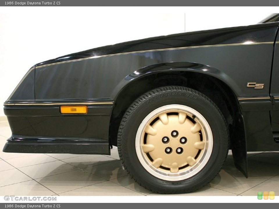 1986 Dodge Daytona Turbo Z CS Wheel and Tire Photo #51760069