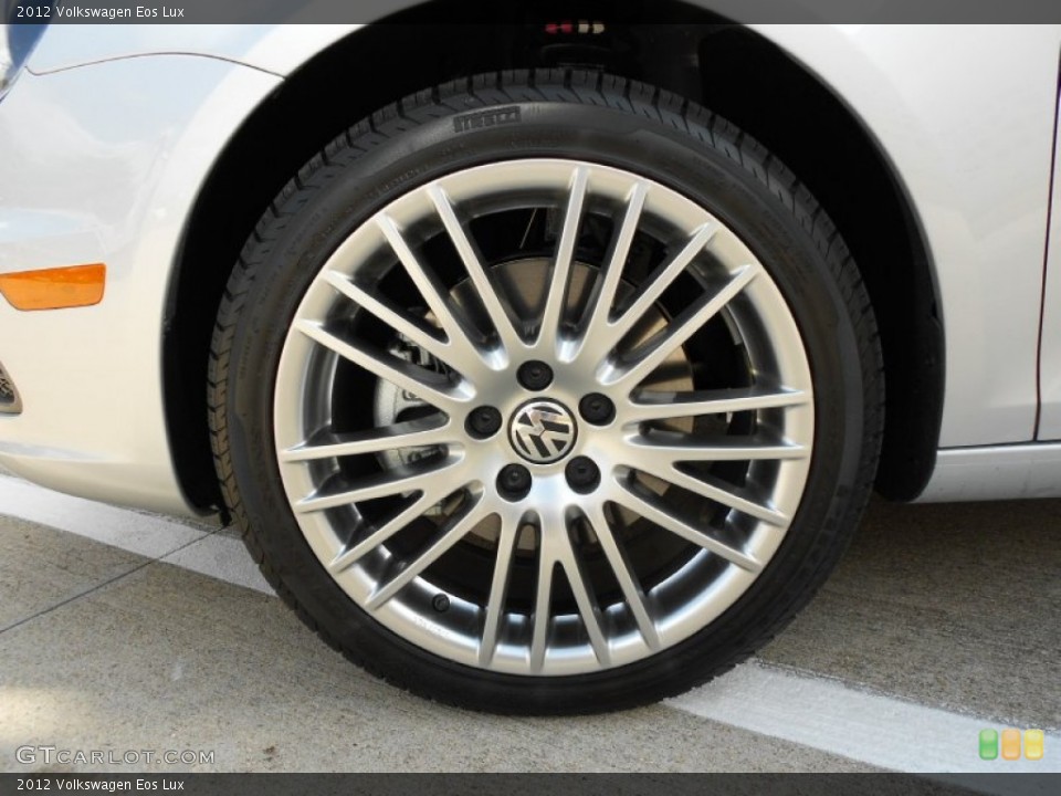 2012 Volkswagen Eos Lux Wheel and Tire Photo #51760786