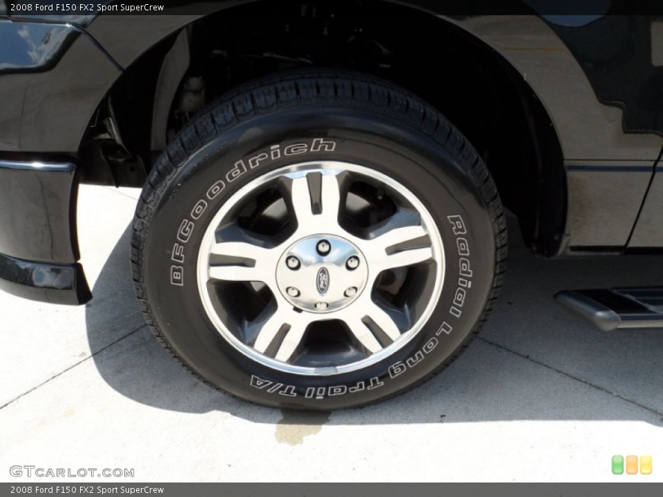 2008 Ford F150 FX2 Sport SuperCrew Wheel and Tire Photo #51766978