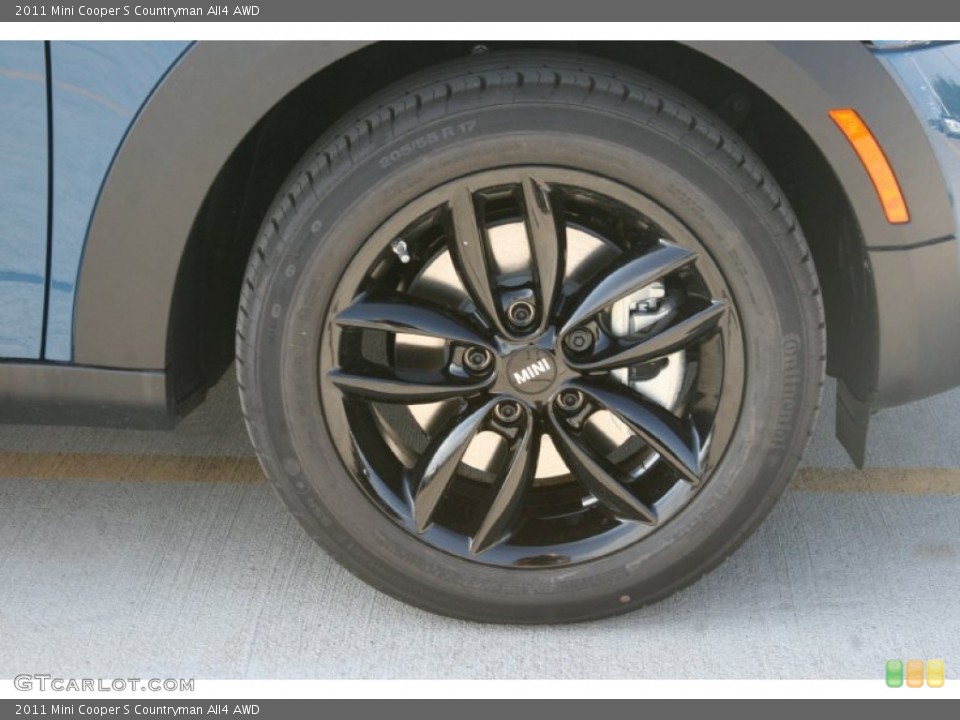 2011 Mini Cooper S Countryman All4 AWD Wheel and Tire Photo #51767317