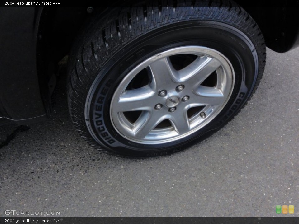 2004 Jeep Liberty Limited 4x4 Wheel and Tire Photo #51772348