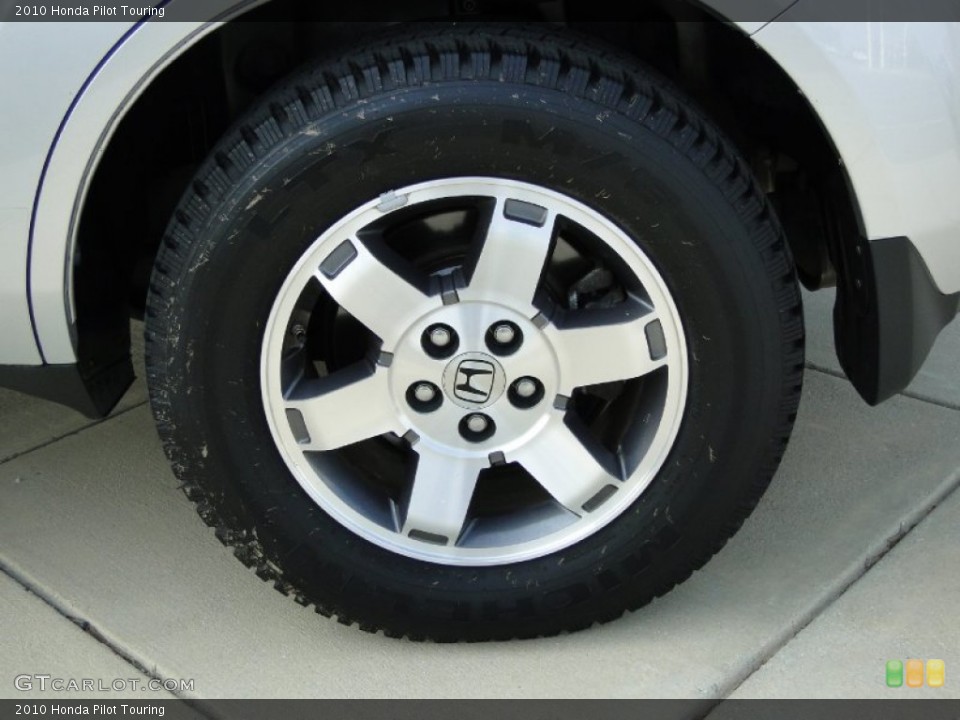 2010 Honda Pilot Touring Wheel and Tire Photo #51779717