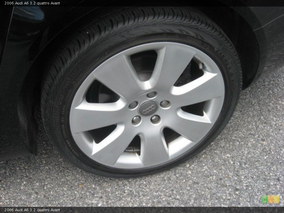 2006 Audi A6 3.2 quattro Avant Wheel and Tire Photo #51792221