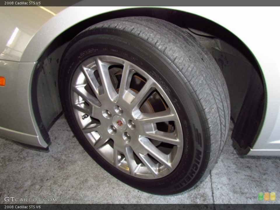 2008 Cadillac STS V6 Wheel and Tire Photo #51796901