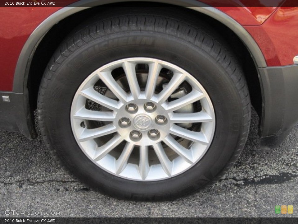 2010 Buick Enclave CX AWD Wheel and Tire Photo #51809000