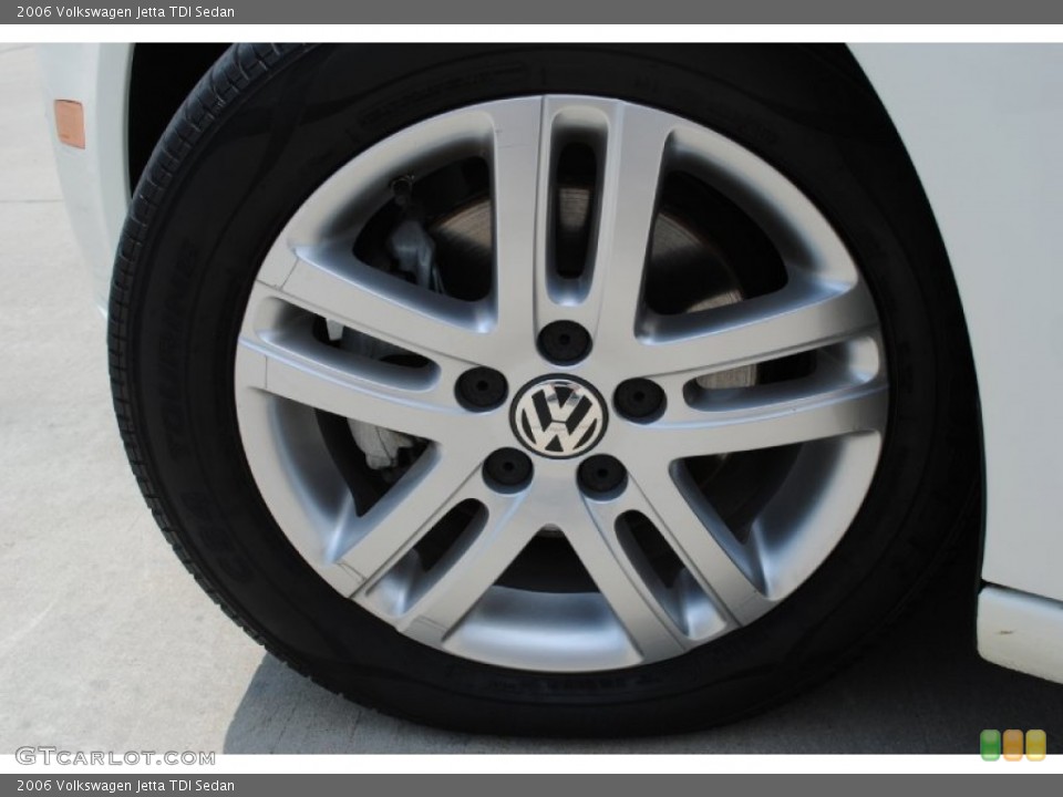2006 Volkswagen Jetta TDI Sedan Wheel and Tire Photo #51810239