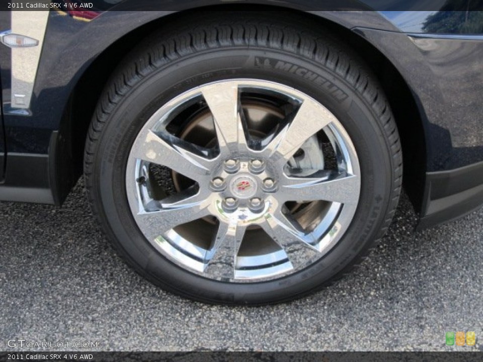 2011 Cadillac SRX 4 V6 AWD Wheel and Tire Photo #51812147