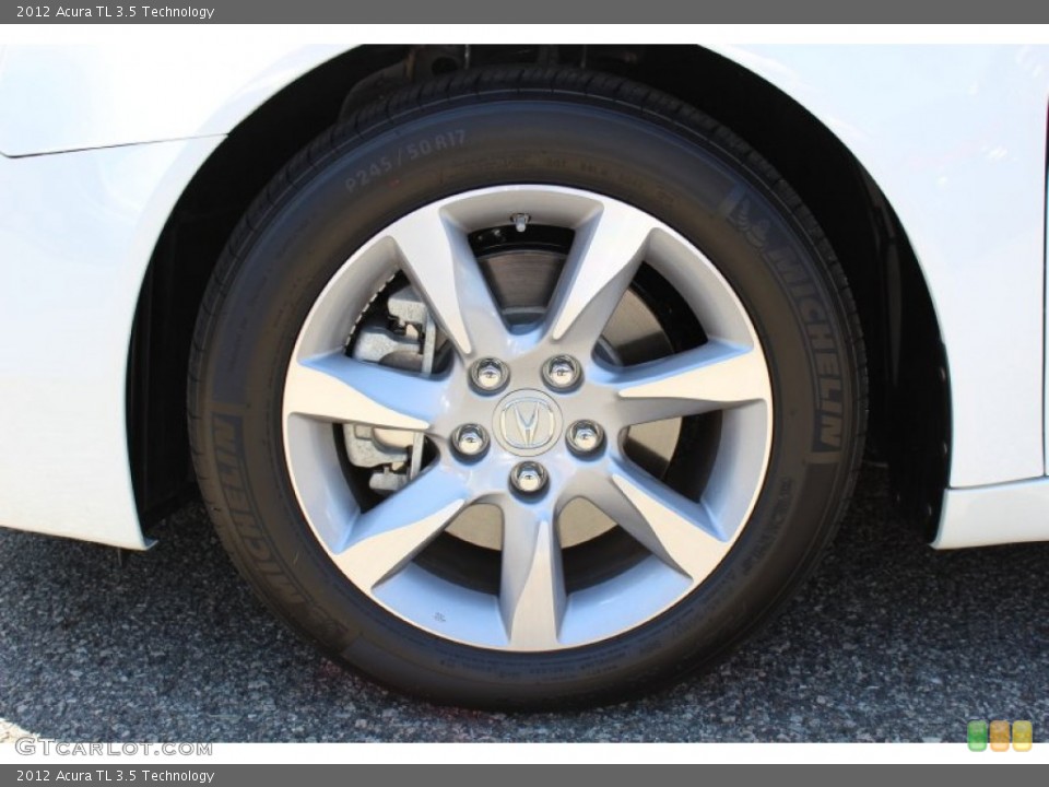 2012 Acura TL 3.5 Technology Wheel and Tire Photo #51813851