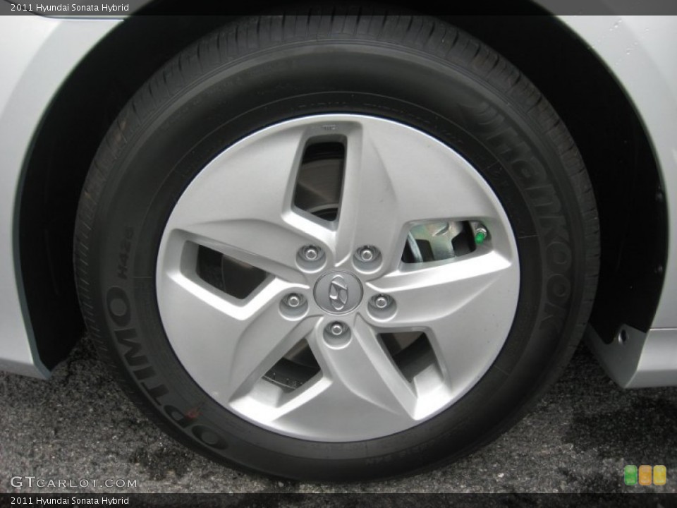 2011 Hyundai Sonata Hybrid Wheel and Tire Photo #51826012