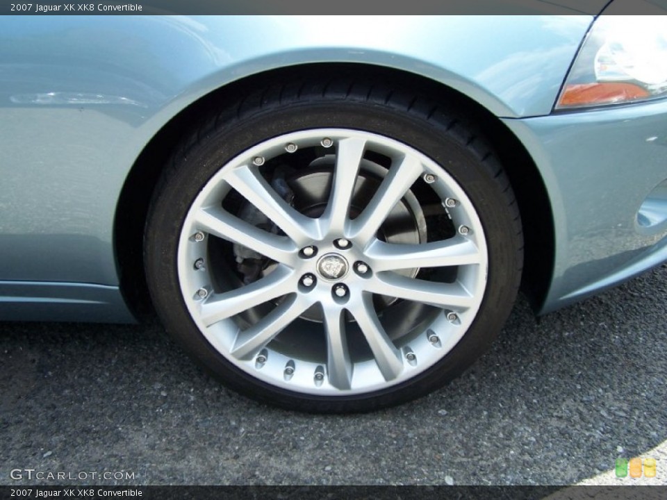 2007 Jaguar XK XK8 Convertible Wheel and Tire Photo #51828931