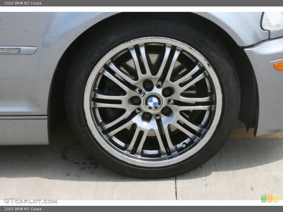 2003 BMW M3 Coupe Wheel and Tire Photo #51844276